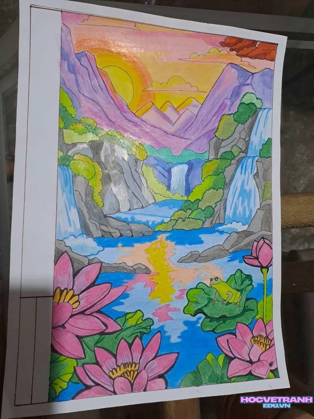 Bìa sách tranh vẽ đẹp