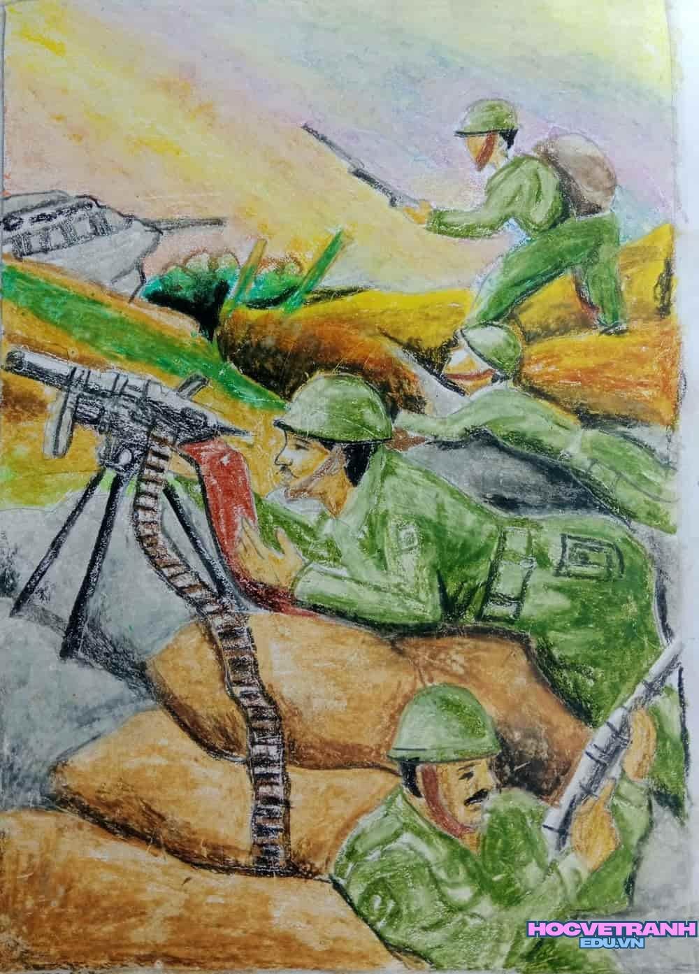 Hòa bình trong tranh vẽ