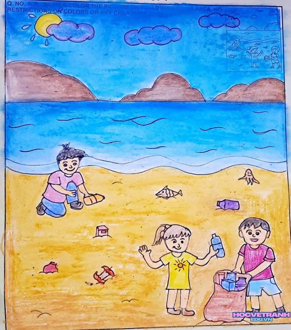 Hòn đảo nhỏ giữa biển