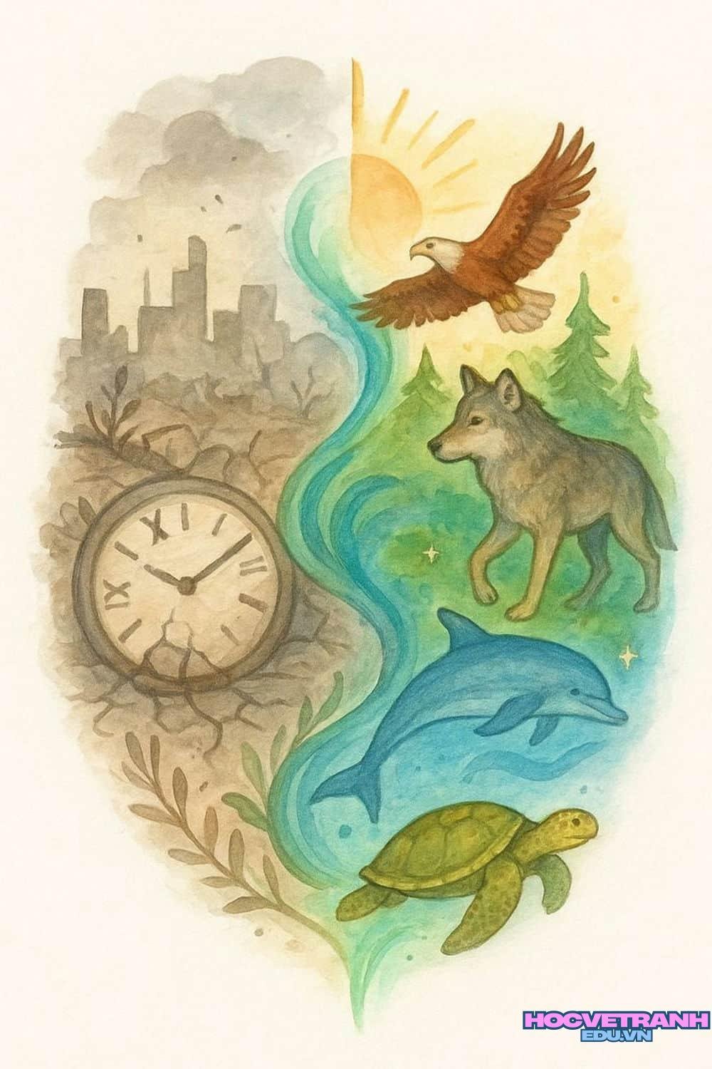 Thiên nhiên đổi khí hậu