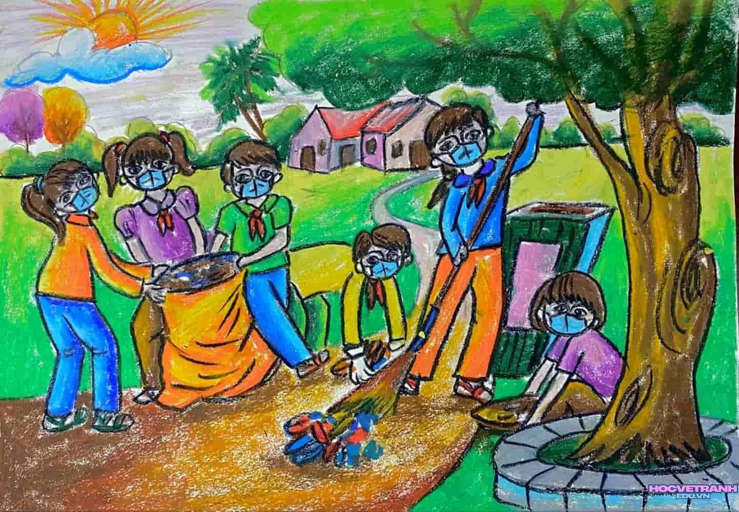 Thiếu nhi giữ môi trường