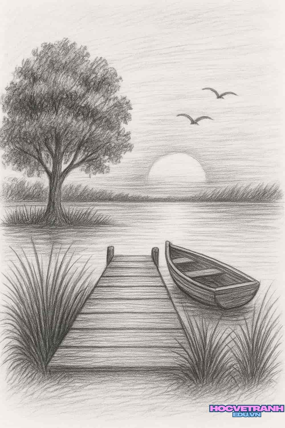 Thiếu nhi vẽ bút chì