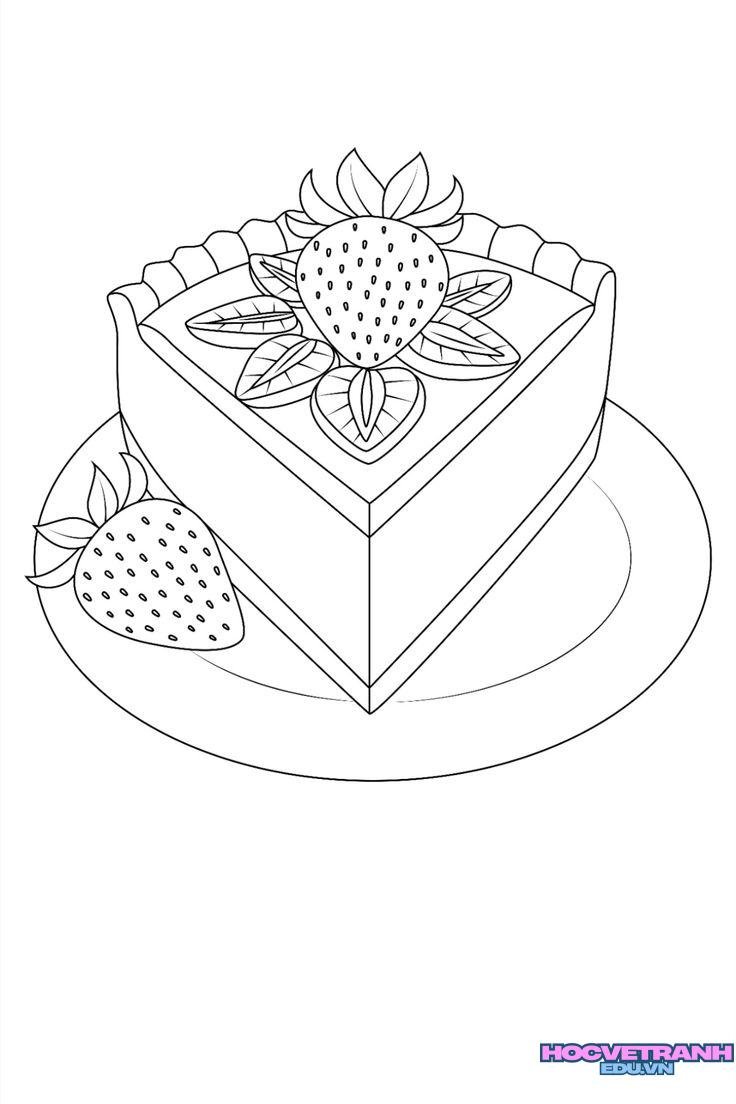 Tranh tô màu chiếc đĩa