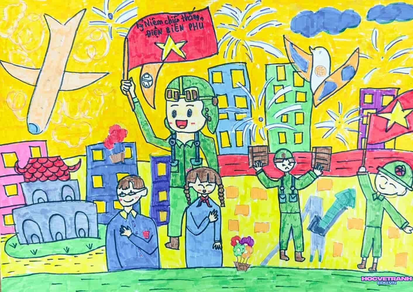 Tranh vẽ bảo vệ nước