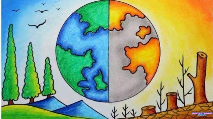 Tranh vẽ biến đổi khí