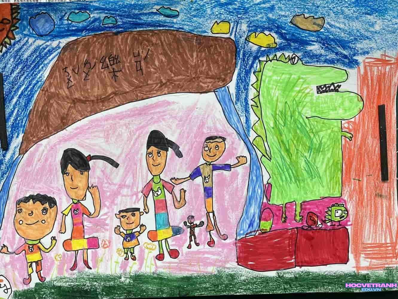 Tranh vẽ tự do đẹp