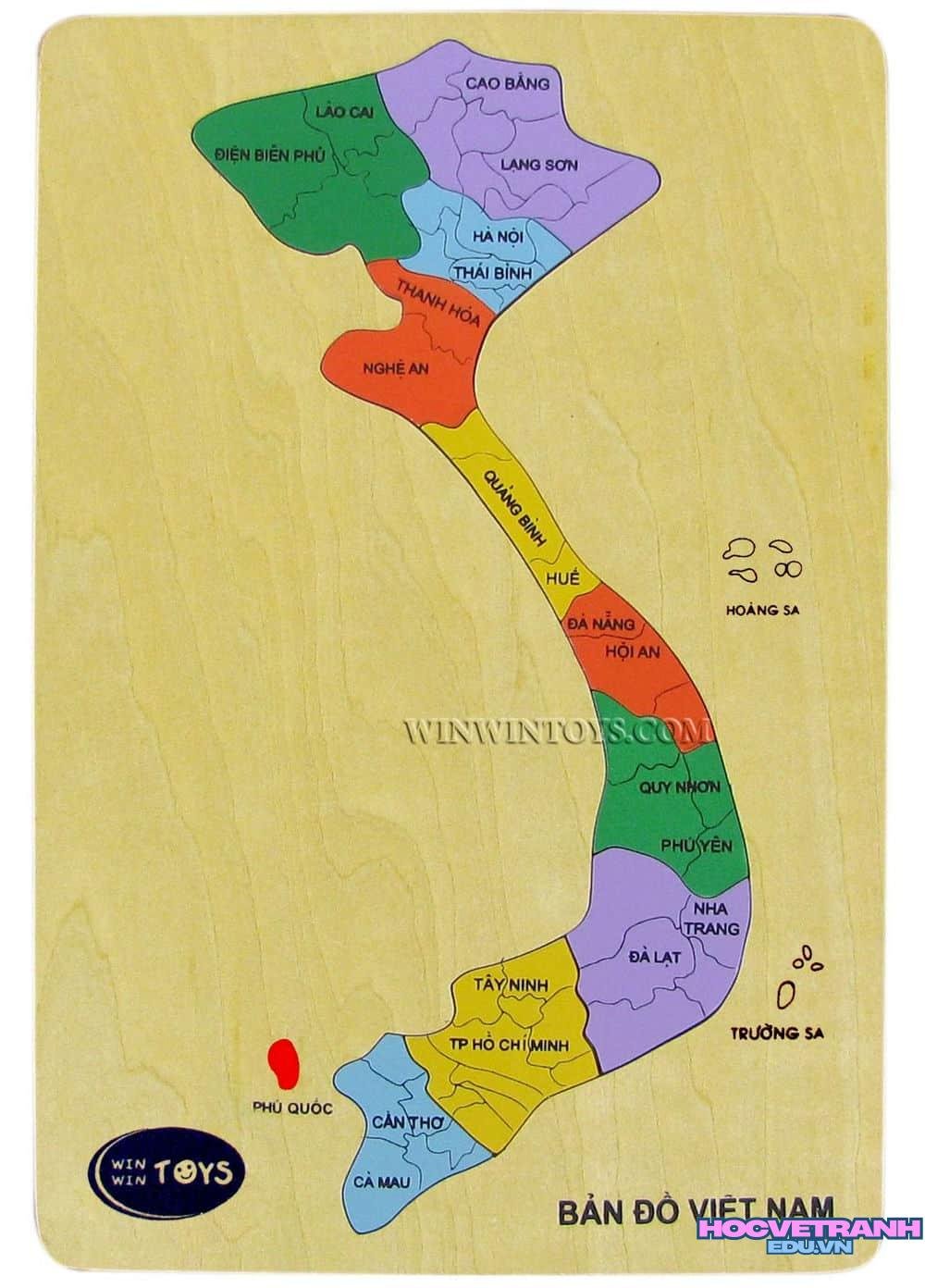 Vẽ bản đồ Việt Nam đẹp