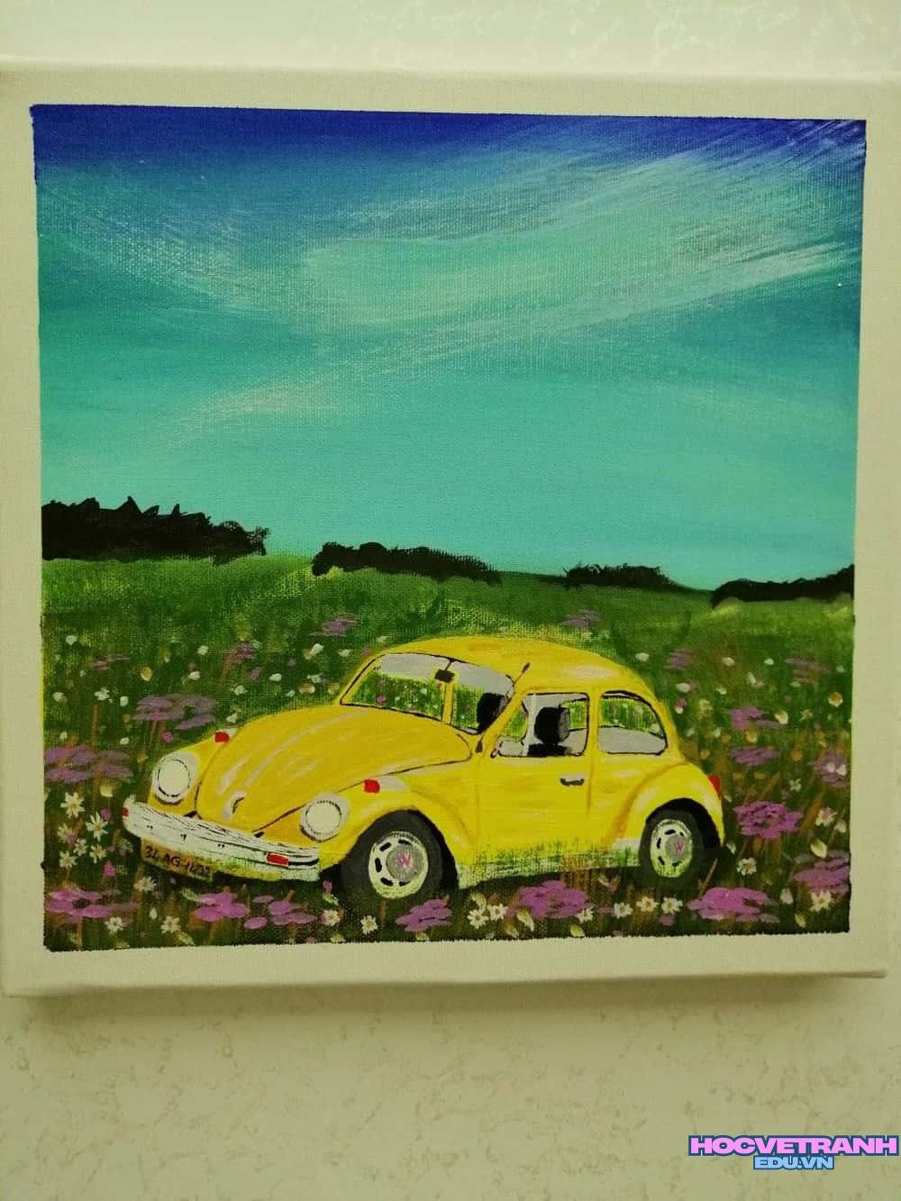 Vẽ ô tô mơ ước