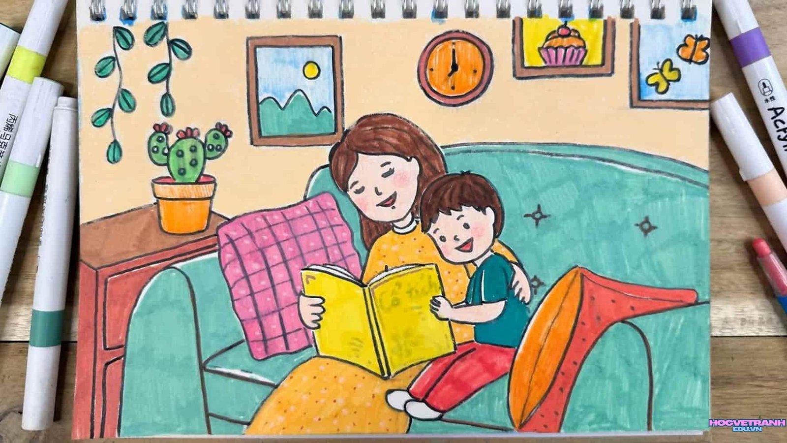 Vẽ tranh 20 10 ý nghĩa