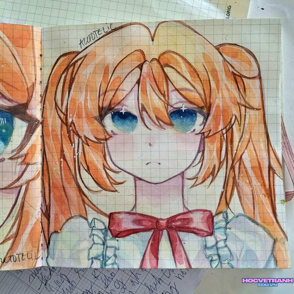 Vẽ tranh chibi dễ thương