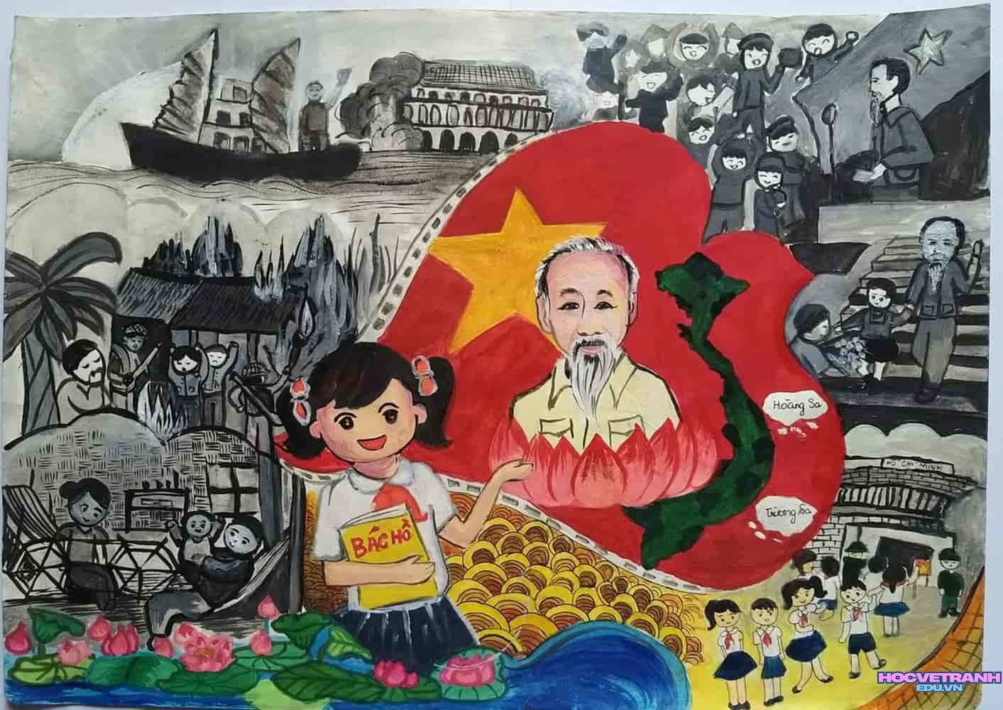 Vẽ tranh chiến thắng Điện