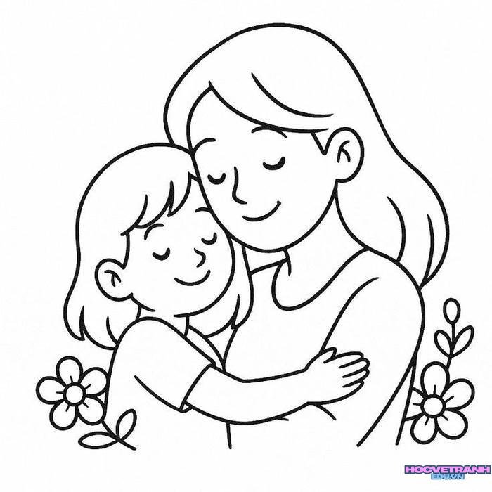 ảnh tranh tô màu 20 10 cực xinh