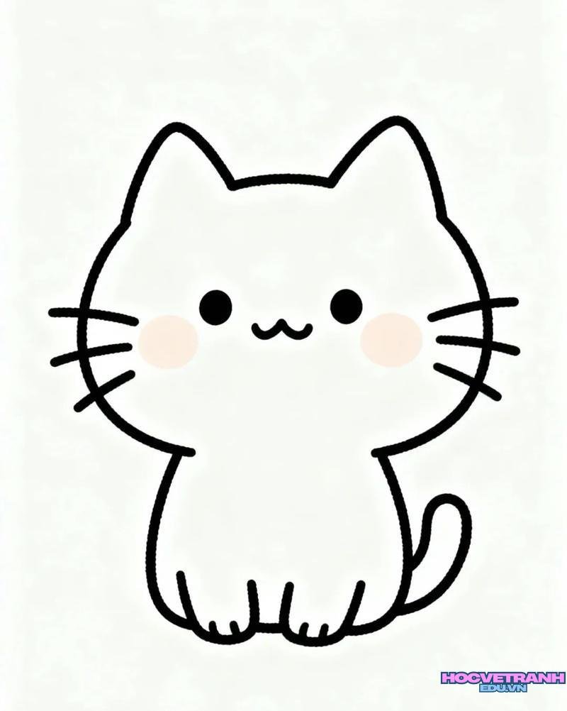 ảnh vẽ mèo