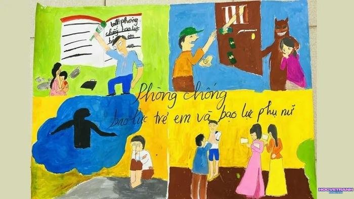 ảnh vẽ tranh cổ động