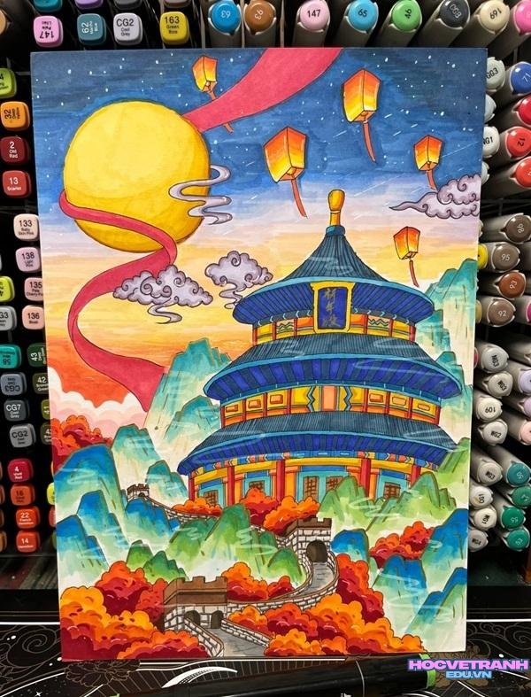 cảnh trung thu đẹp