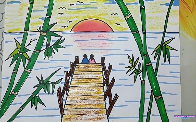 cầu tre quê hương