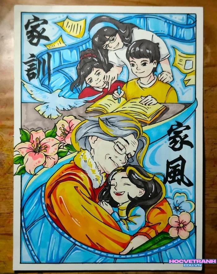 chủ đề vẽ tự do