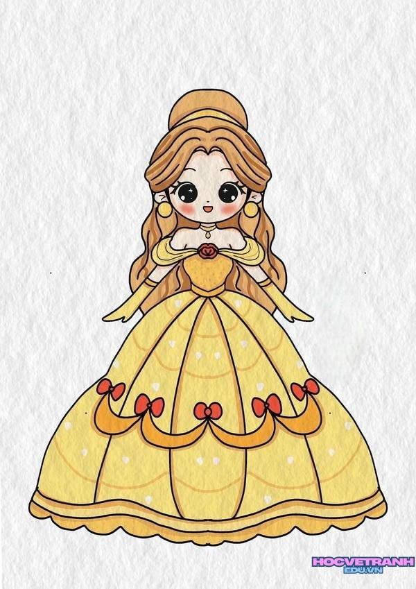 công chúa elsa vẽ