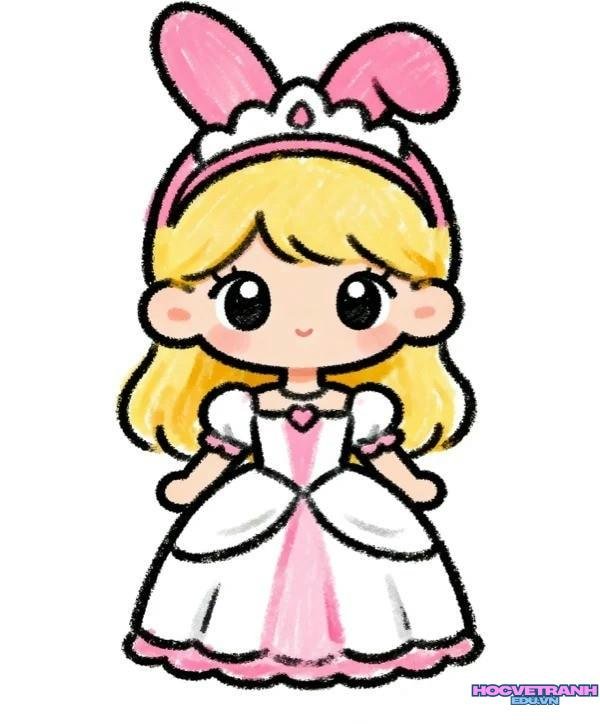 công chúa hình vẽ