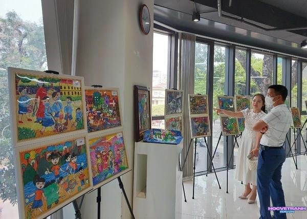 cuộc thi vẽ tranh đan mạch trong mắt em