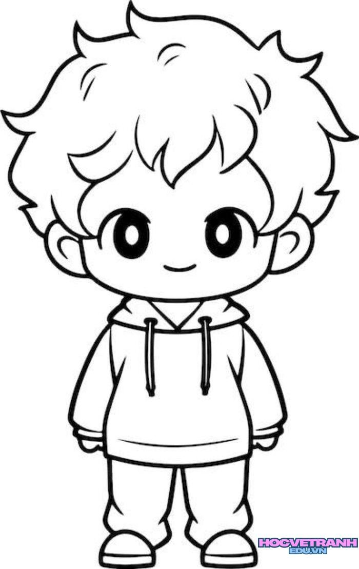 hình ảnh tranh tô màu cho bé xinh