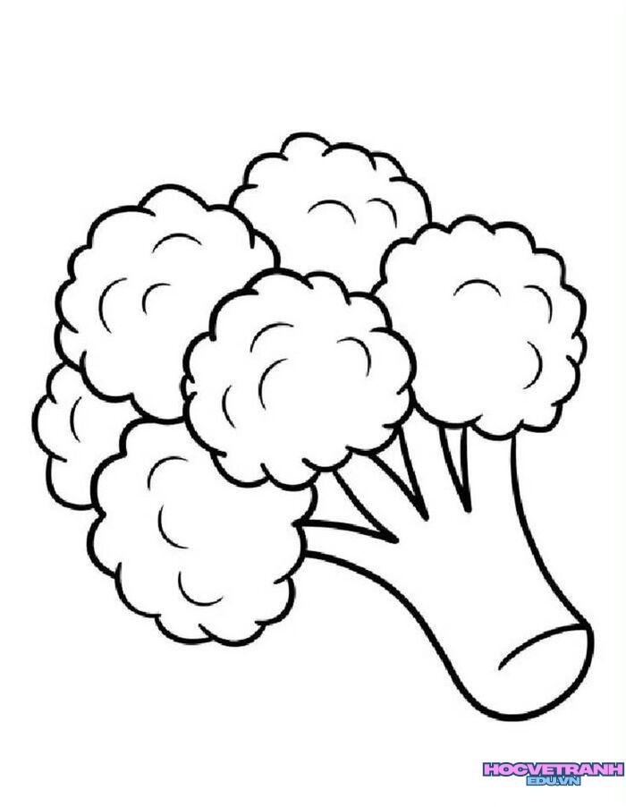 hình tranh tô màu các loại quả đẹp