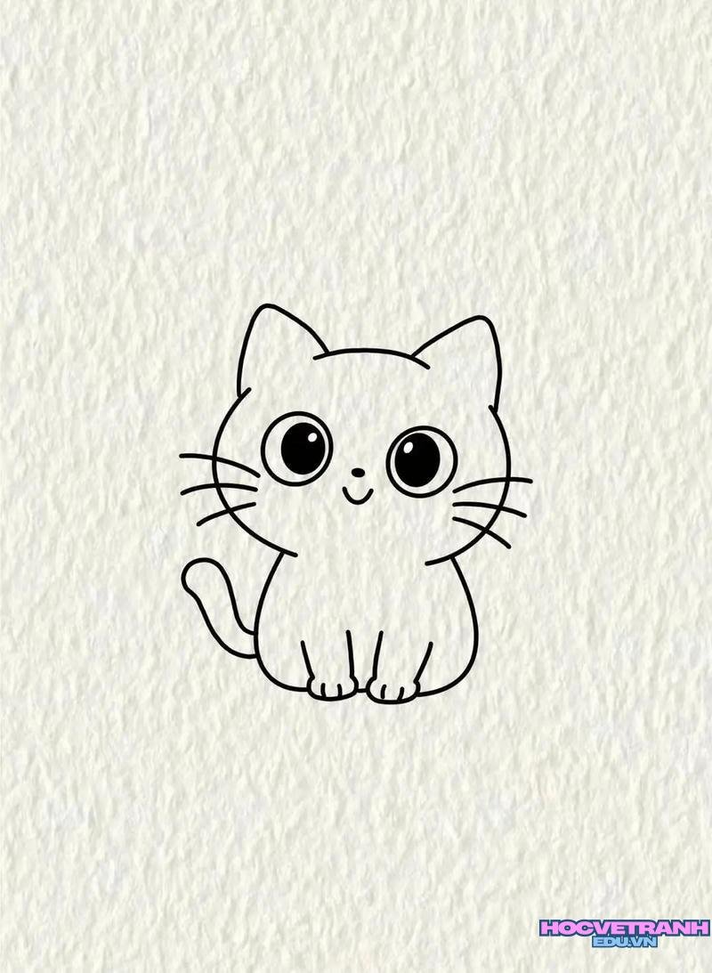 hình vẽ mèo
