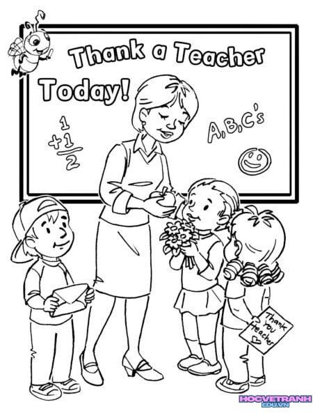 mẫu tranh tô màu 20 11