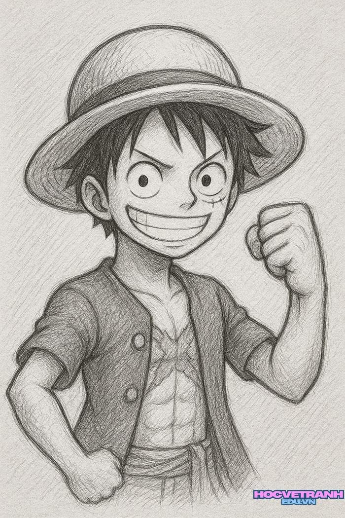 mẫu vẽ tranh bằng bút chì đẹp