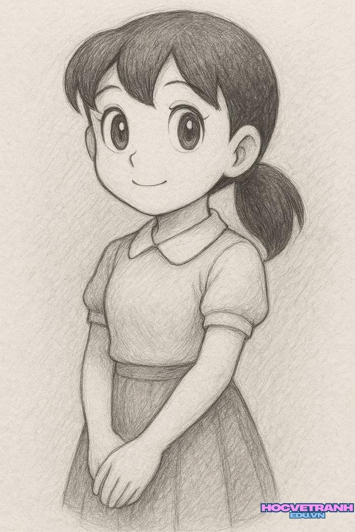 mẫu vẽ tranh bằng bút chì đơn giản