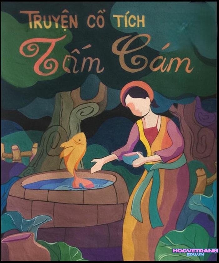 mẫu vẽ tranh bìa sách sáng tạo