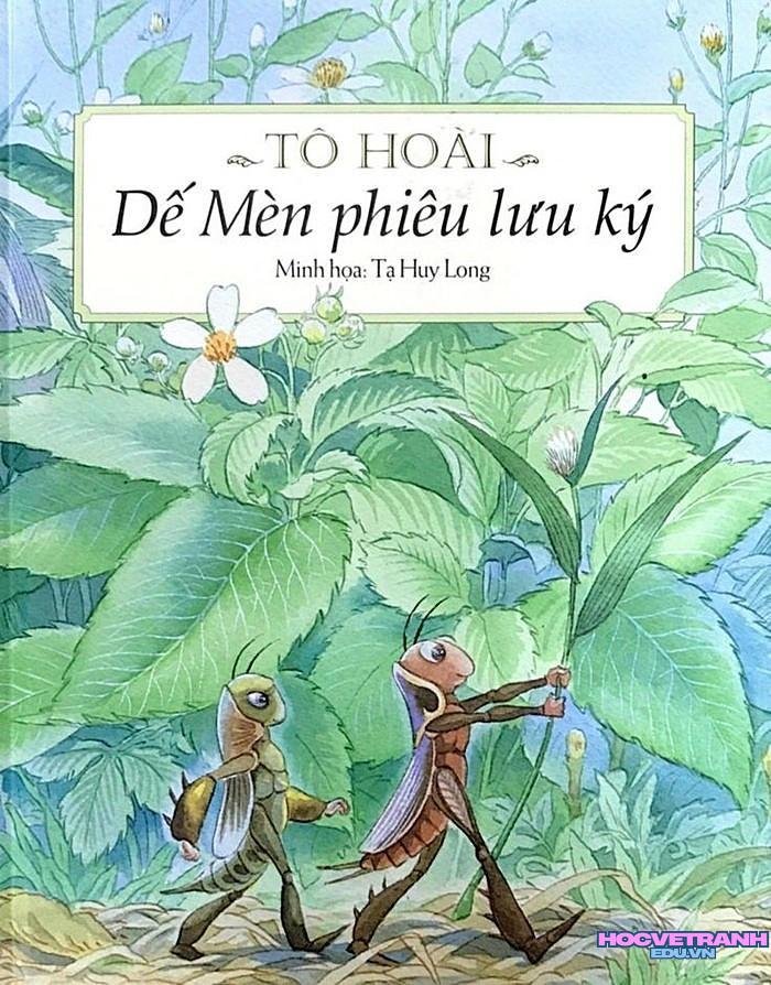 mẫu vẽ tranh bìa truyện cổ tích đơn giản đẹp