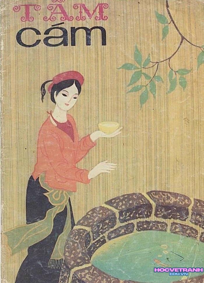 mẫu vẽ tranh bìa truyện cổ tích đơn giản màu nước