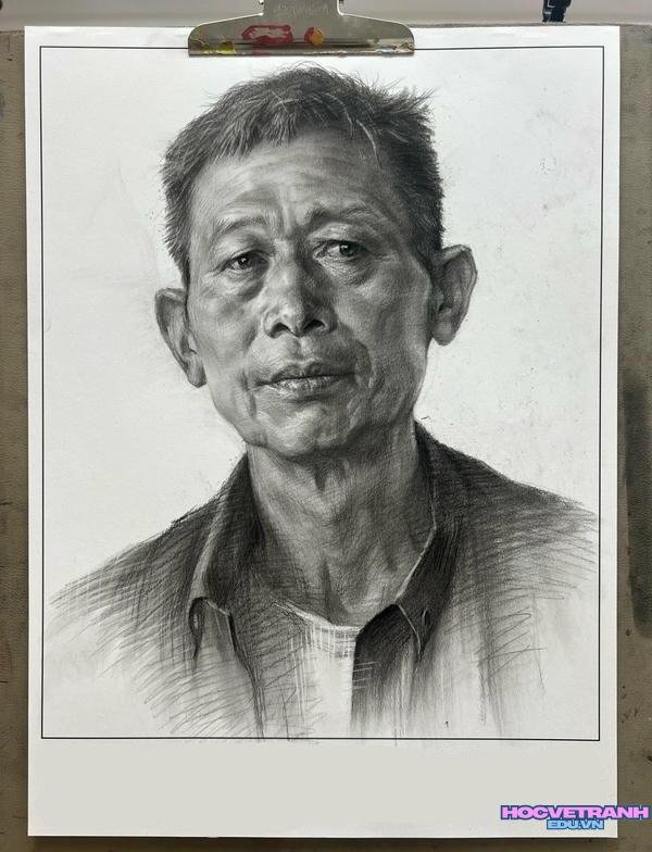 mẫu vẽ tranh chân dung đẹp