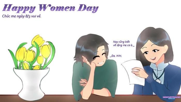 mẫu vẽ tranh chủ đề yêu thương con người học sinh