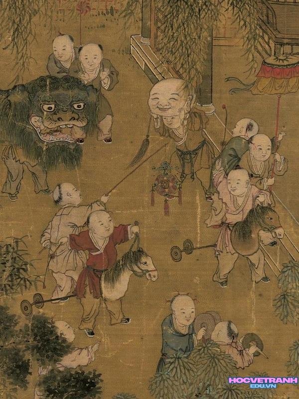 nét vẽ dân gian đẹp