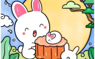 thỏ ngọc ngắm trăng tròn