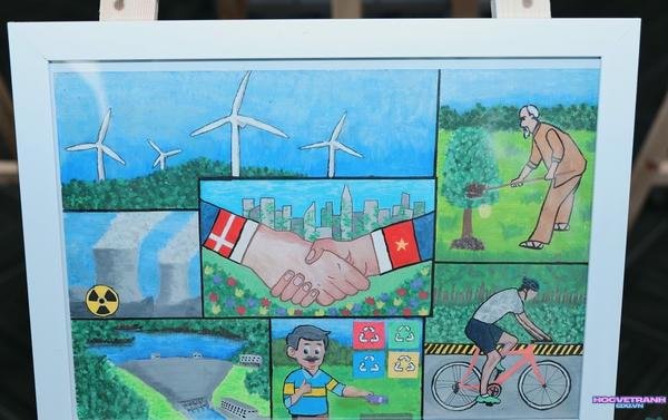 tranh biểu tượng đan mạch