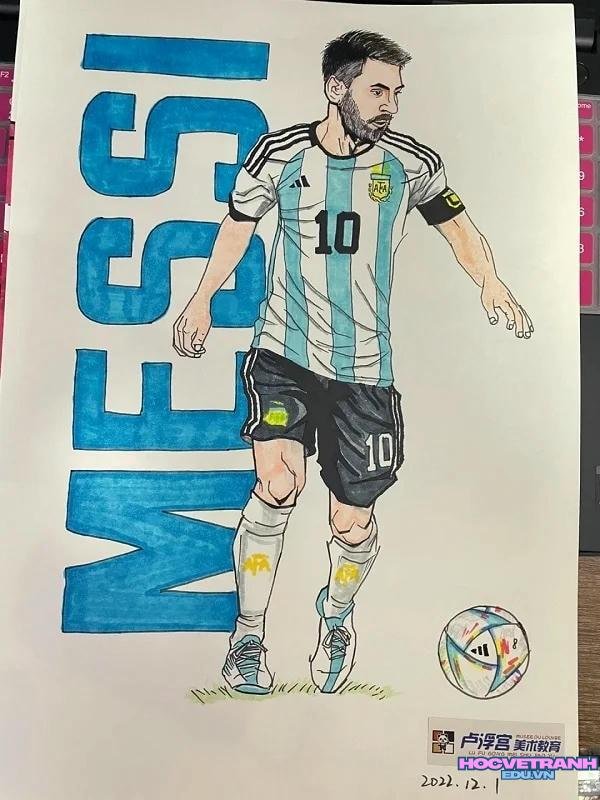 tranh cầu thủ chạy nhanh