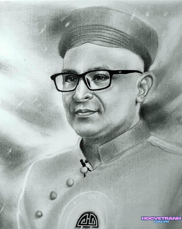 tranh chì chân dung