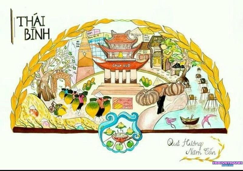 tranh di tích lịch sử