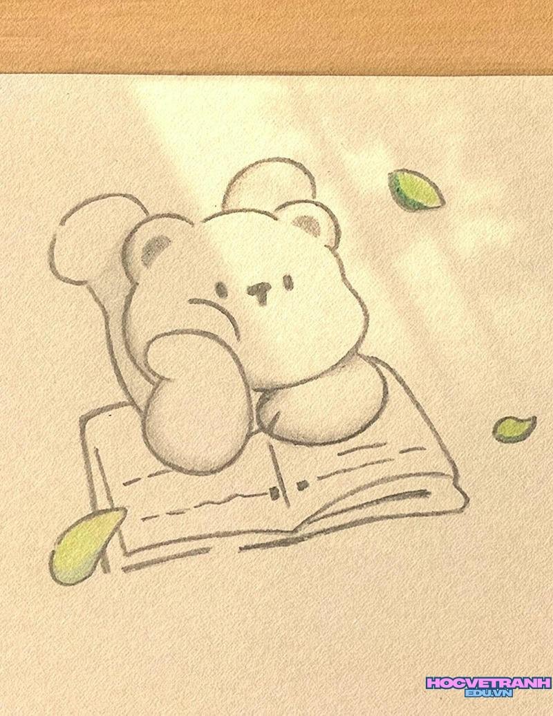 tranh đọc sách bay bổng