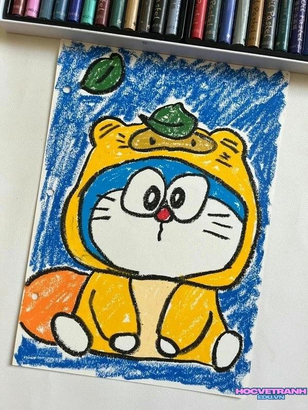 tranh doraemon sắc nét