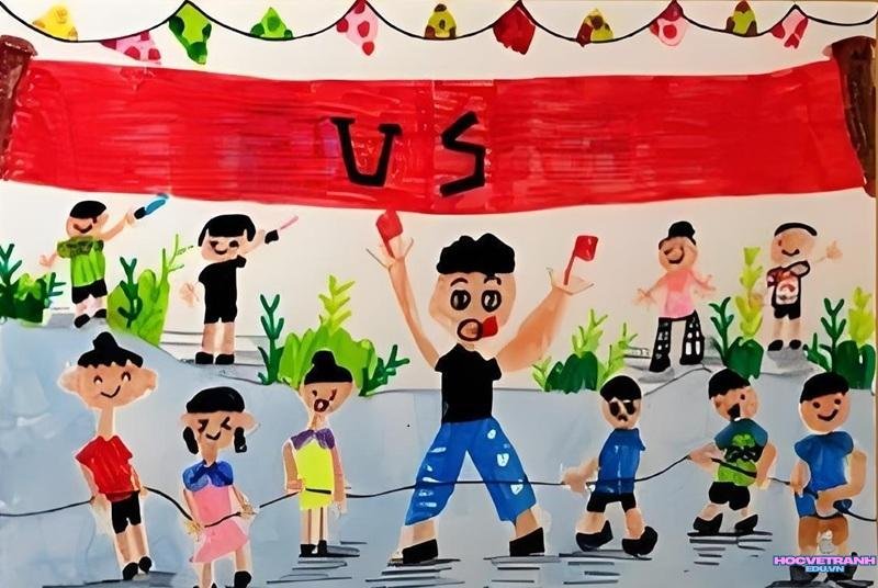 tranh gương mặt quyết tâm