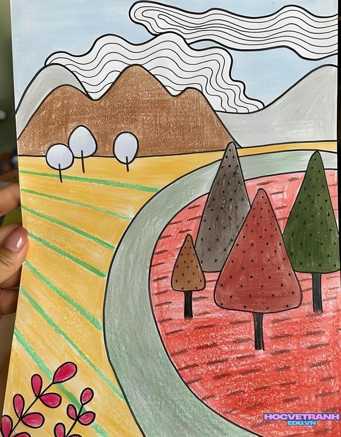 tranh hồn quê đất việt