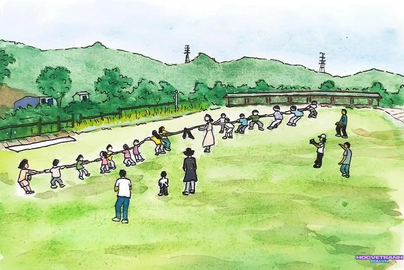 tranh kéo co quyết liệt