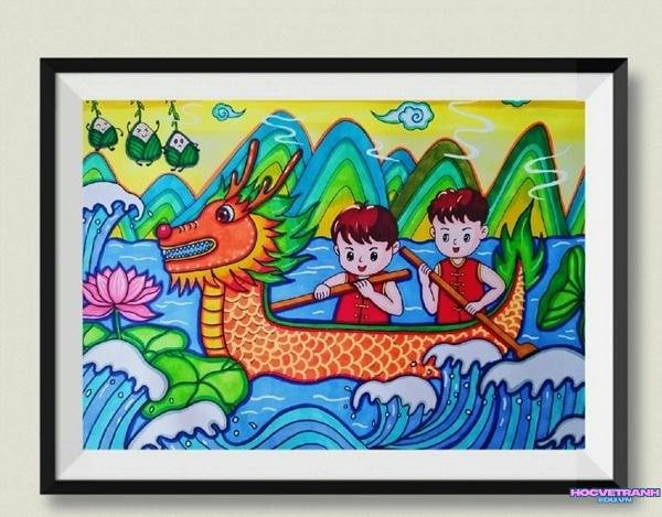 tranh không khí ngày hội