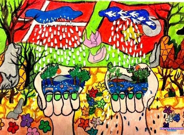 tranh lễ hội đan mạch