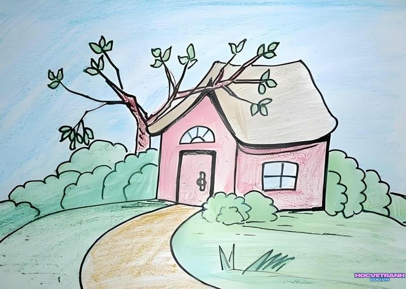 tranh nghệ thuật thiếu nhi