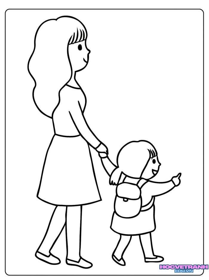 tranh tô màu 20 10 siêu cute